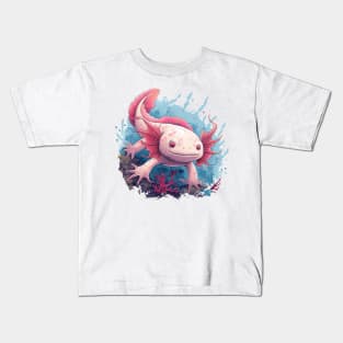 axolotl Kids T-Shirt